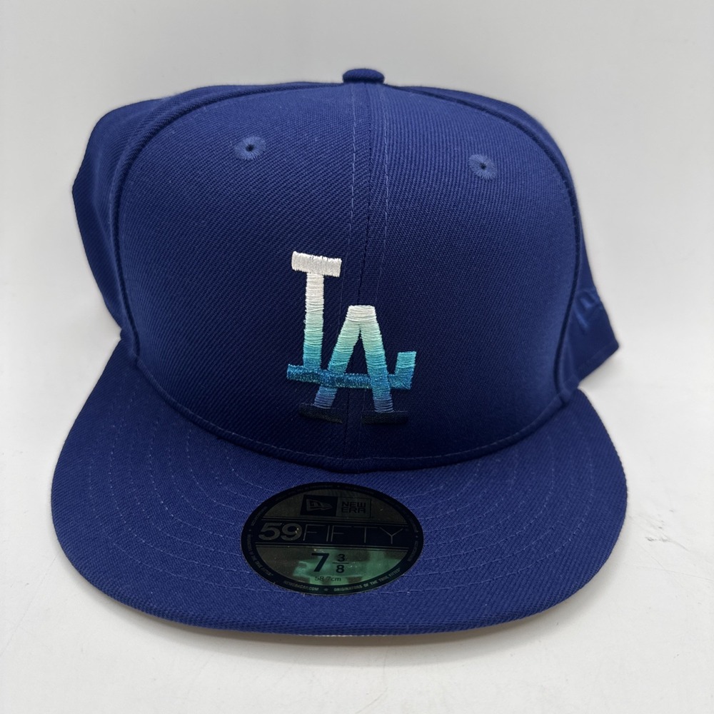Los Angeles Dodgers New Era Metallic Gradient 59Fifty Fitted Hat-Royal 7 3/8